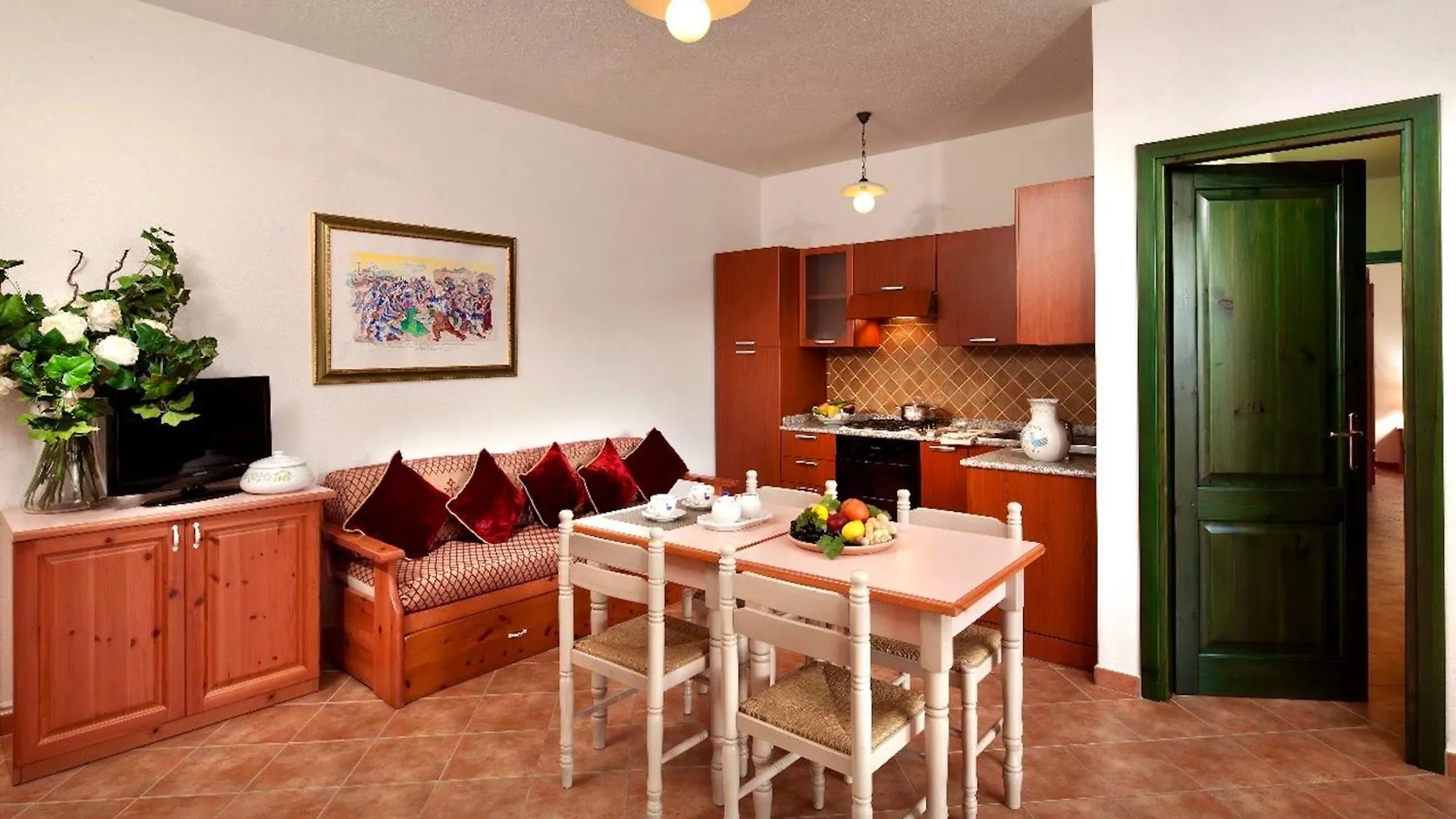 Isa-Apartments With Air Conditioning In Sos Alinos Orosei Aparthotel